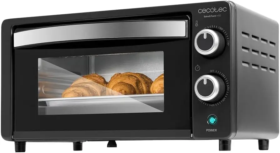 Cecotec Bake&Toast 1090 Black - Horno de Sobremesa 10L