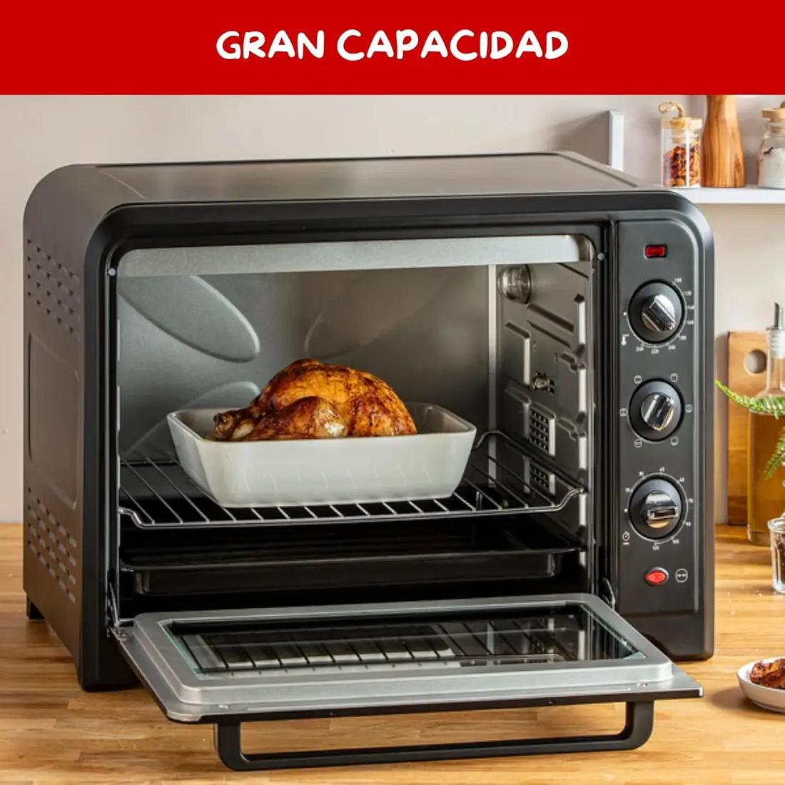 Moulinex Optimo OX4858 - Horno Eléctrico 39L foto 6